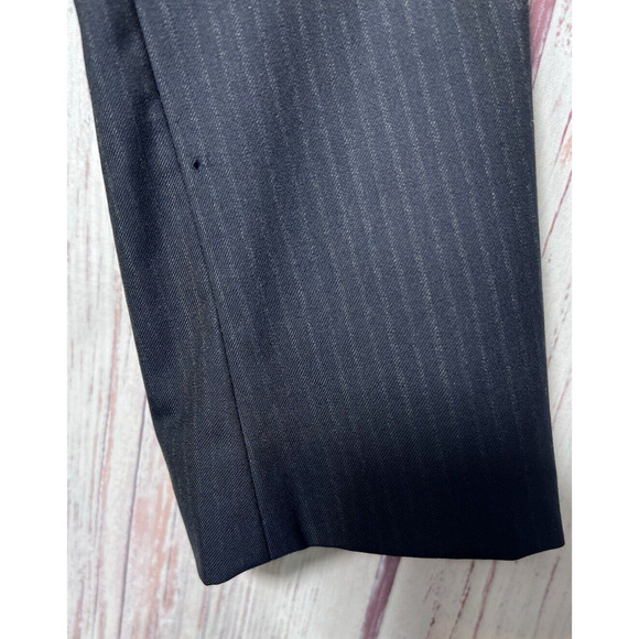 Men's M.J. Bale Navy Blue Wool 2-Button Double Vented Blazer Jacket Size 38 - Picture 8 of 13